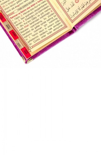 20 Stück Preiswerte Mit Samt überzogene Yasin-Bücher Mit Personalisiertem Teller Taschenformat Fuchsia-Farbe Mevlit-Geschenk 4897654300388 4897654300388