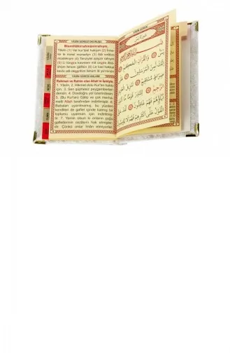 20 Stück Wirtschaftliche Mit Samt überzogene Yasin-Bücher Mit Personalisiertem Teller Taschenformat Weiße Farbe Mevlit-Geschenk 4897654300390 4897654300390