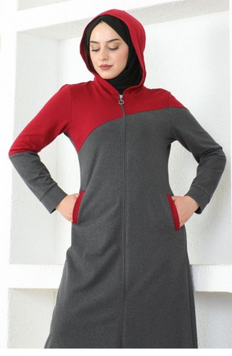 2080Mg Hijab Sport Abaya Anthracite 16974