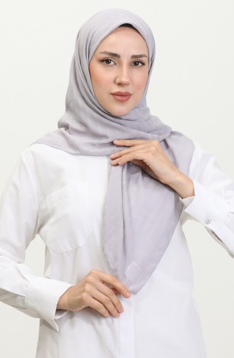 Chiffon Scarf 2015-24 Light Gray 2015-24