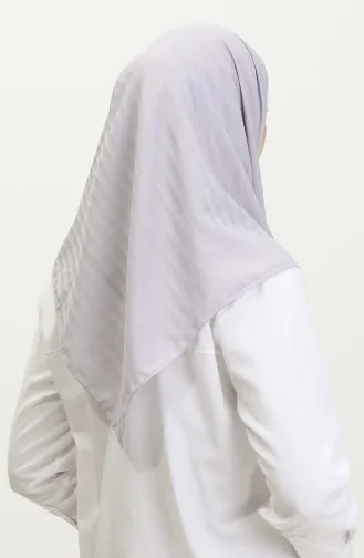 Chiffon Scarf 2015-24 Light Gray 2015-24