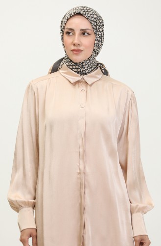 Tunik Pantolon İkili Takım 11301-02 Bej