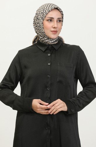 Tunik Pantolon İkili Takım 11304-04 Siyah