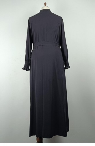 Robe Détail Pierre Grande Taille Noir 7792 1170