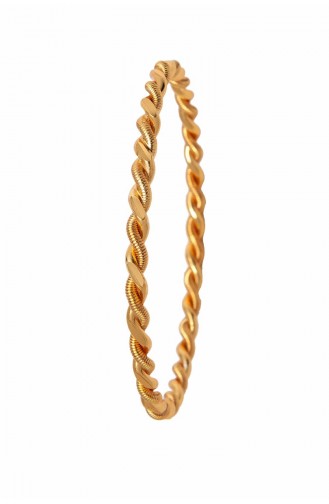 Gold Plated Adana Twist Bracelet 25-252-64 25-252-64