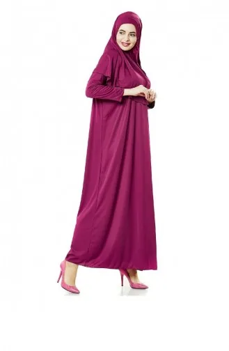 Robe De Prière Fuchsia Motif Ravza Tapis De Prière Et Ensemble De Culte Du Chapelet 05 15 3393 05.15.3393