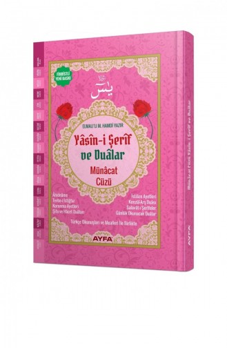 Book Of Yasin Medium Size 224 Pages With Index Hardcover Rose Scented Prayer Book Ayfa Publishing House Mevlid Gift 4414844148006 4414844148006