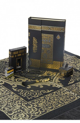 Hajj Umrah Mevlid Set 50 Koran-Gebetsmatten Essenz-Gebetsperlen Hijaz-Album Mit Datumsbox 4418994418996 4418994418996
