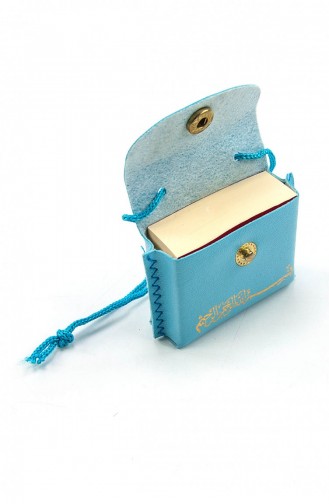 Mini-Koran Mit Ledertasche Einfarbig Arabisch-blau 25 Stück 4531794531792 4531794531792