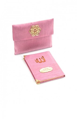 شانتوك قماش مغطى ياسين حقيبة كتب حجم لوحة شخصية الحقيبة اللون الوردي هدية Mevlid 4545974545974 4545974545974