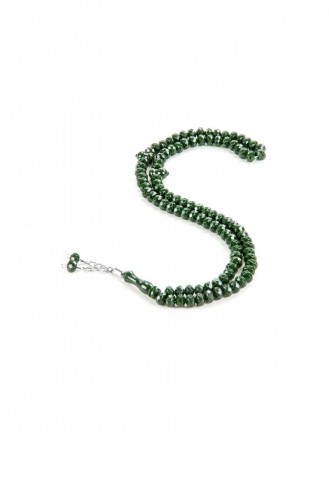 Crystal Appearance 99 Luss Prayer Beads Mevlüt Hajj Umrah Gift 10 Pieces Dark Green 4564294564298 4564294564298