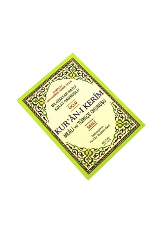 Heiliger Koran Mit Arabisch-türkischer Rezitation Und Bedeutung Rahle Boy Audio Triple Quran Haktan Publications 4582844582844 4582844582844