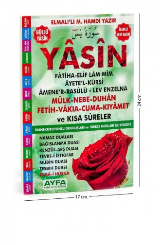 Wirtschaftliches Yasin-Buch Mittlerer Größe 80 Seiten Grüne Farbe Ayfa Publishing House Mawlid Gift 4592045920000 4592045920000