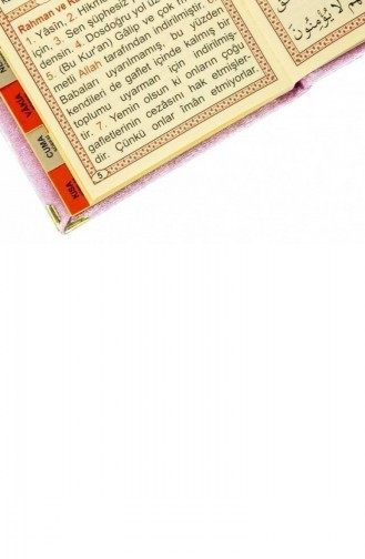 20 قطعة اقتصادية مخملية مغطاة ياسين حقيبة كتب حجم الاسم لوحة مطبوعة هدية المولد الوردي 4897654300426 4897654300426