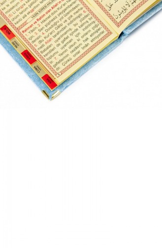 20 Adet Kadife Kaplı Yasin Kitabı Çanta Boy İsme Özel Plakalı Tesbihli Keseli Mavi Renk Mevlüt Hediyeliği 4897654301044