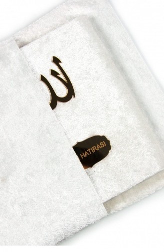 20 Stück Mit Samt überzogene Yasin-Büchertaschengröße Personalisierter Teller Gebetsperlenbeutel Verpackt In Weißer Farbe Mevlit-Geschenk 4897654301109 4897654301109