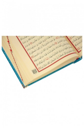 Koran-Set Mit Mit Samt überzogener Aufbewahrungs-Gebetsmatte Blau 48976543011556 48976543011556