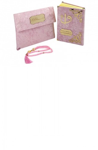 Personalisierte Mit Plexiglas Gemusterte Mit Samt überzogene Gebetsperlen Als Geschenk Mittelgroß Arabischer Koran Rosa 4897654301180 4897654301180