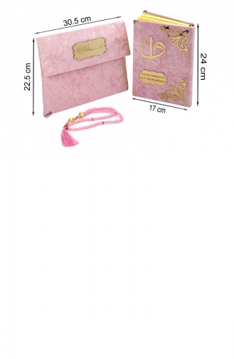 Personalisierte Mit Plexiglas Gemusterte Mit Samt überzogene Gebetsperlen Als Geschenk Mittelgroß Arabischer Koran Rosa 4897654301180 4897654301180