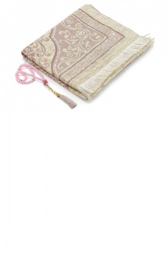 Neuer Luxus-Gebetsteppich Aus Chenille Mit Getrockneter Mihrab-Rose 4897654301419 4897654301419