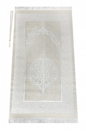 Special Cylinder Boxed Prayer Mat Set White 4897654301430 4897654301430