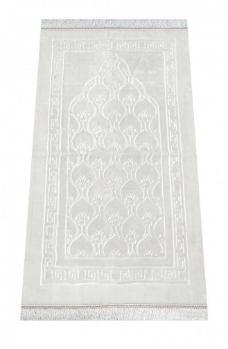 Plush Prayer Rug White 4897654302004 4897654302004