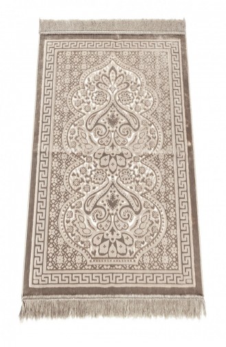 Velvet Prayer Rug İnci Velvet Pearl Brown 4897654302175 4897654302175