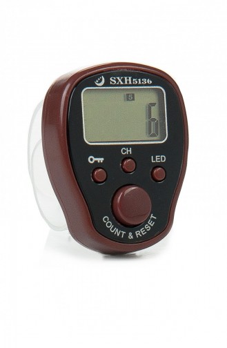 5 Hafızalı Işıklı Ve Kilitli Zikirmatik Kahverengi 4897654302416