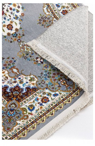 Woven Based Bamboo Carpet Prayer Mat Gray 4897654302534 4897654302534