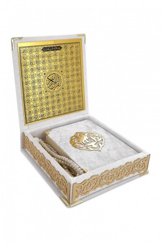 Zakformaat Koran-cadeauset Met Fluwelen Etui Wit 4897654302596 4897654302596
