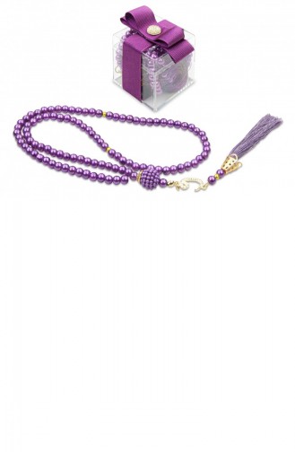 Boîte Cadeau Décorative En Mica 5 Pièces 99 Perles De Prière Lu Violet 4897654302781 4897654302781