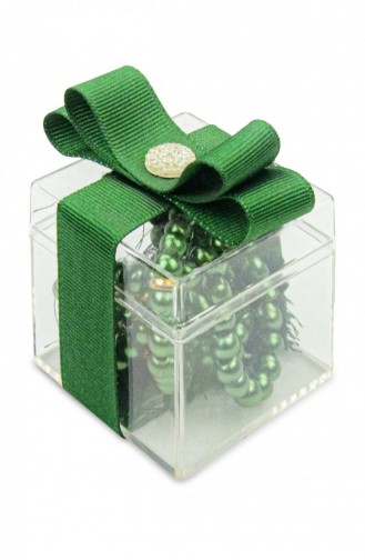 5 قطع هدية ميكا مزخرفة في صندوق 99 لو لؤلؤة صلاة أخضر 4897654302785 4897654302785