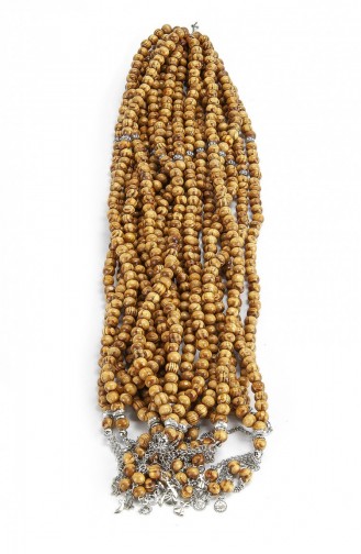 Wooden Hajj Umrah Gift Prayer Beads 99 Lu 6 Mm 10 Pieces 4897654302853 4897654302853