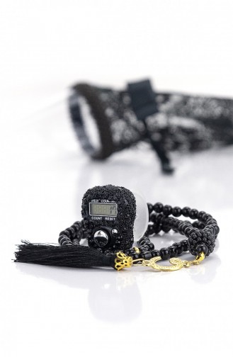Mevlüt Gift Set With Zikrmatik And Pearl Rosary In Special Box Black 4897654302905 4897654302905