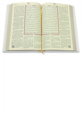 Felemenkçe Mealli Orta Boy Kuranı Kerim Hollandaca Beyaz Quran Kerim En Nederlandse Vertaling 4897654305108