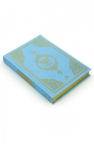 Felemenkçe Mealli Orta Boy Kuranı Kerim Mavi Hollandaca Quran Kerim En Nederlandse Vertaling 4897654305110