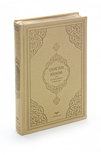 Felemenkçe Mealli Orta Boy Kuranı Kerim Gold Hollandaca Quran Kerim En Nederlandse Vertaling 4897654305111