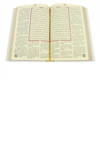Mittelgroßer Heiliger Koran Mit Niederländischer Übersetzung. Weißer Niederländischer Koran Kerim En Nederlandse Vertaling 4897654305198 4897654305198