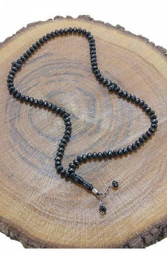 Kopftuch-Gebetsteppich-Set Geeignet Für Bundles Und Mawlid Schwarz Mit Gebetsperlen 4897654305342 4897654305342