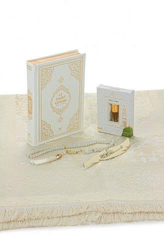 Franse Betekenis Medina Kalligrafie Koran En Gebedskleed Set Wit 4897654305472 4897654305472