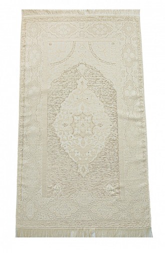 Ensemble De Tapis De Prière Et Coran Calligraphie Française Médina Blanc 4897654305472 4897654305472