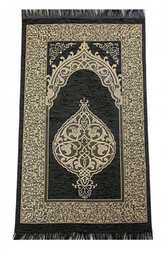 French Meaning Medina Calligraphy Quran And Prayer Mat Set Black 4897654305476 4897654305476