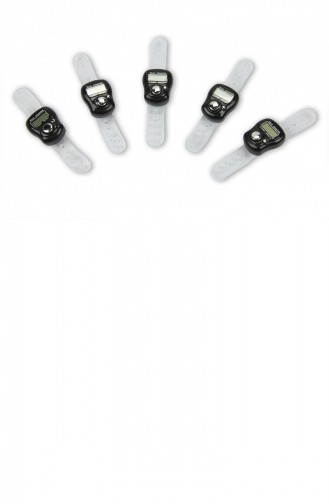 5 Pieces Digital Chanting Counter Rosary Black 4897654305596 4897654305596