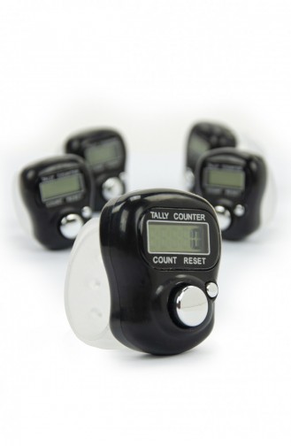 5 Pieces Digital Chanting Counter Rosary Black 4897654305596 4897654305596