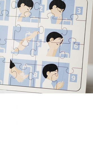 „I`m Learning Islam“-Puzzle Das Die Gebetswaschung Lehrt Holzpuzzle Für Jungen Puzzle Bildungshilfsspielzeug Für Kinder Ab 3 Jahren 4897654305980 4897654305980