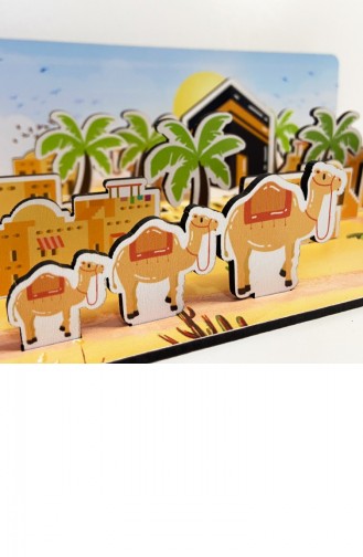 Wooden Century I Saadet Village Religiöse Holzfiguren Lernspielzeug Bildungshilfsspielzeug Für Kinder Ab 3 Jahren 4897654305991 4897654305991