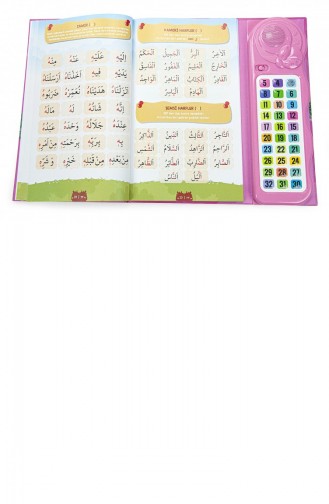 Sesli Elif Ba Koran-leerapparaatset Met Boek Roze 4897654306196 4897654306196