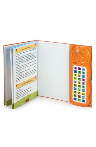 Voice Elif Ba Quran Teaching Device Set With Book Orange 4897654306197 4897654306197