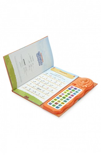 Voice Elif Ba Quran Teaching Device Set With Book Orange 4897654306197 4897654306197