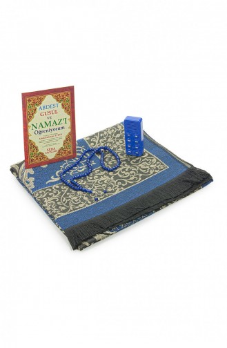 Prayer Device With Blue Color Box Prayer Beads And Prayer Teacher Gift 4897654306259 4897654306259